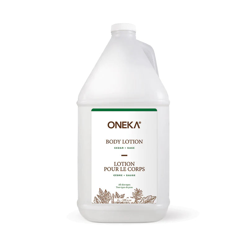 Oneka - Cedar and Sage Body Lotion (4L)