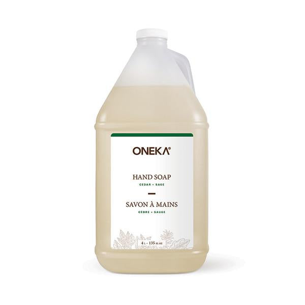 Oneka - Cedar + Sage Bodywash+Handwash (4L)