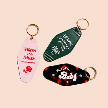 Party Mountain Paper Co. - Don't Call Me Baby Key Tag
