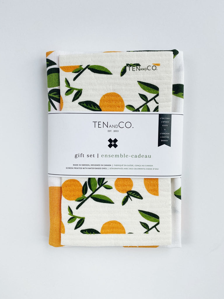 Ten and Co - Citrus Orange Gift set