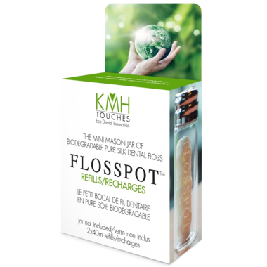 KMH Touches - Flosspot Pure Silk Dental Floss Refills