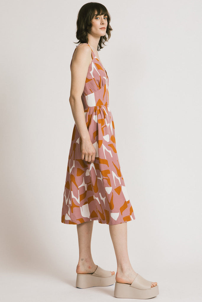 Allison Wonderland - Virginia Dress (Pink Print)