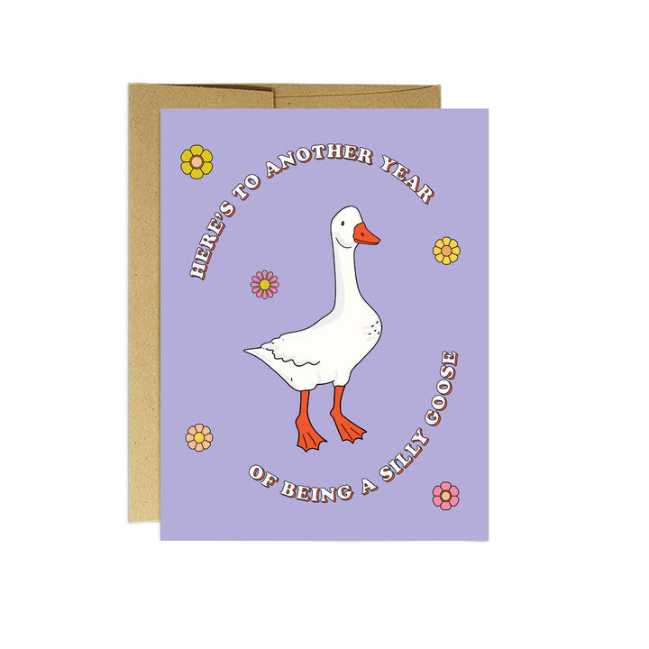 Party Mountain Paper Co. - Silly Goose Birthday Card