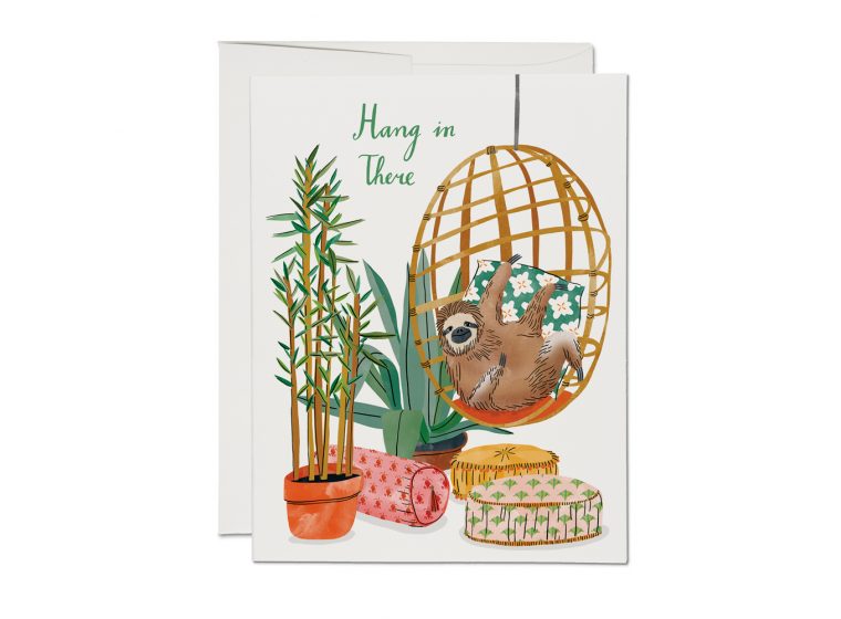 Red Cap Cards - Hang In There Card