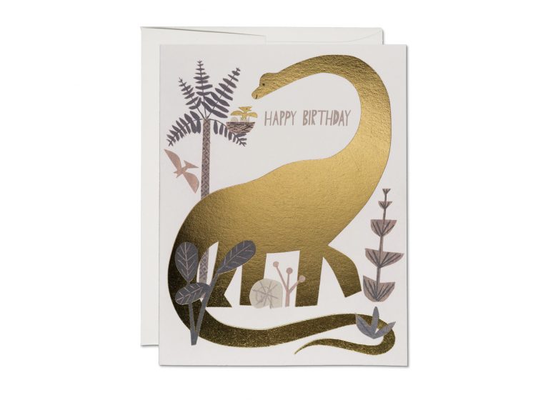 Red Cap Cards - Dinosaur Birthday Card