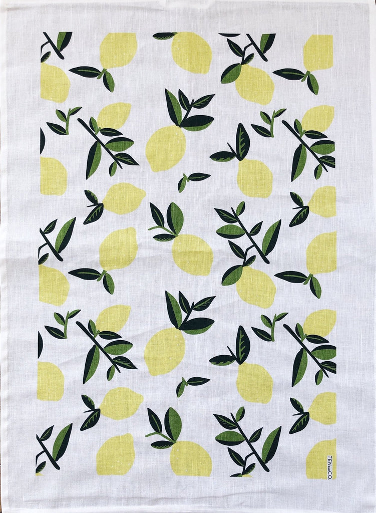 Ten and Co - Citrus Lemon Tea Towel