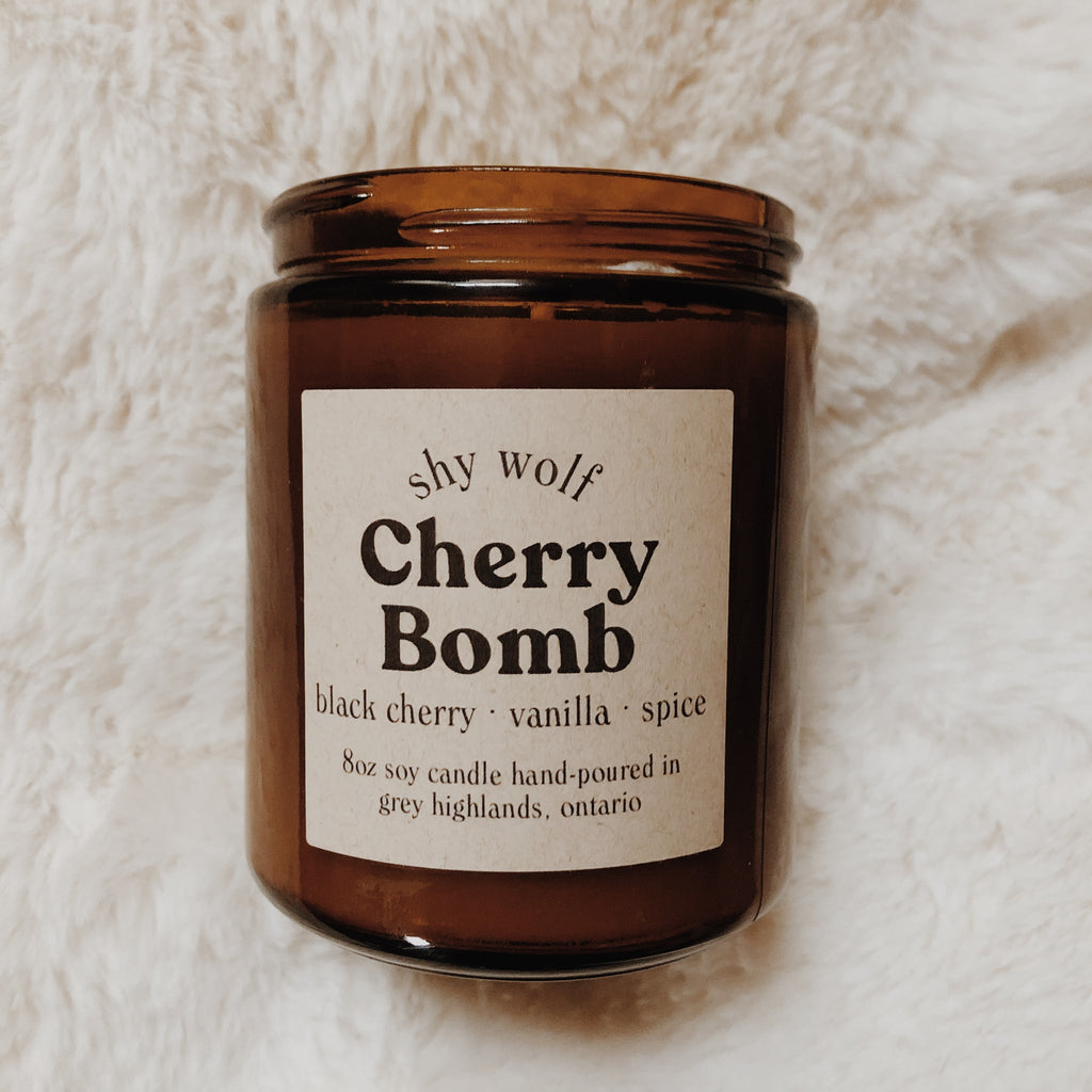 Shy Wolf - Cherry Bomb Candle