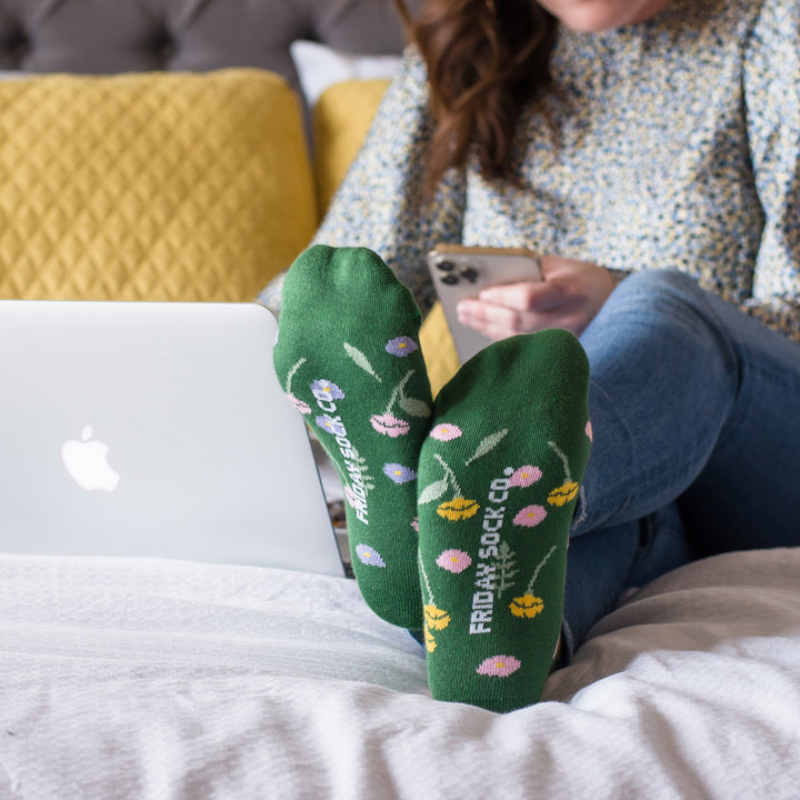 Friday Sock Co. - Women's Wildflower Floral Socks
