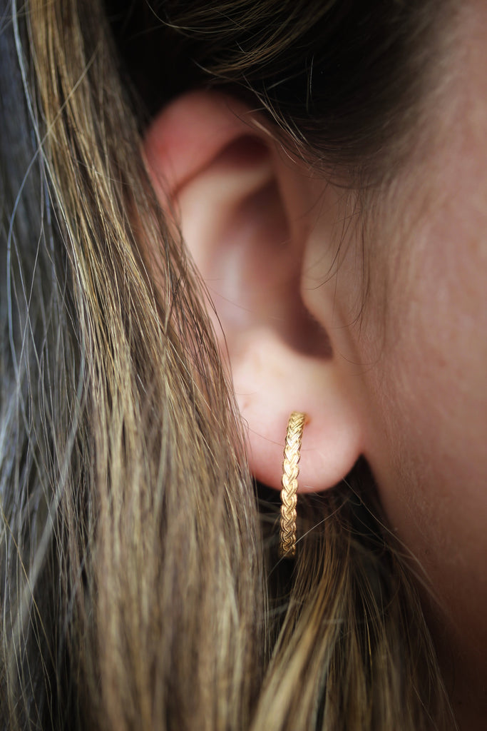 Little Gold - Seagrass Hoops