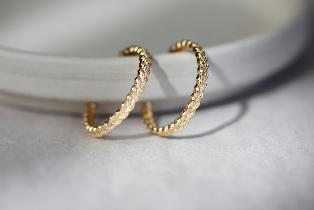 Little Gold - Seagrass Hoops