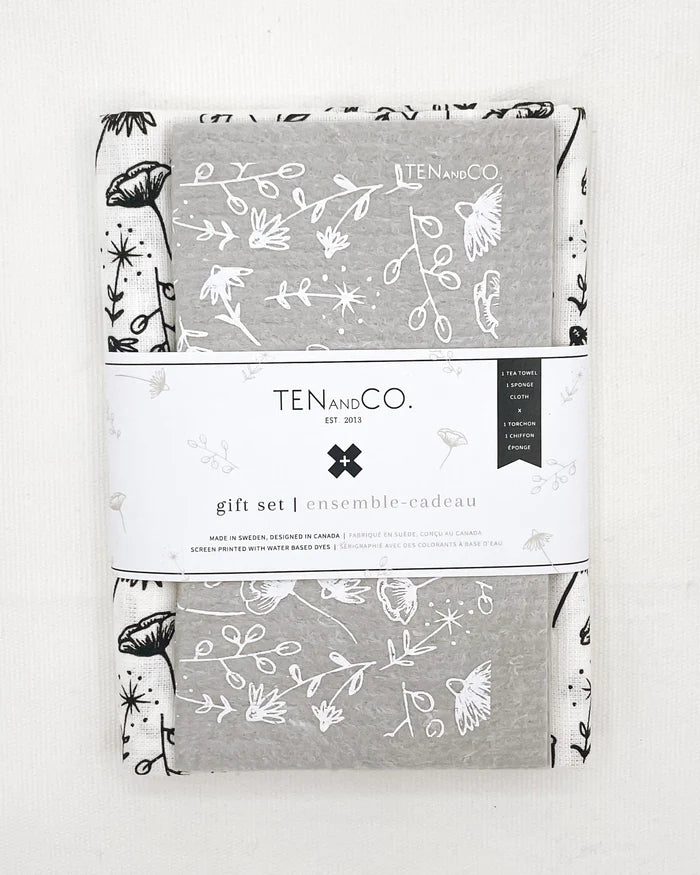 Ten and Co - Modern Floral Gift Set