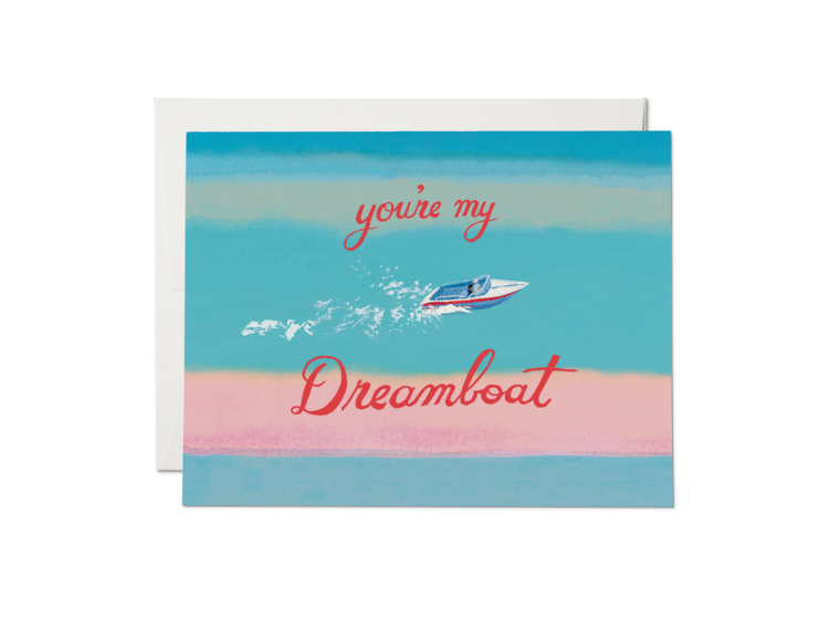 Red Cap Cards - My Dreamboat Card