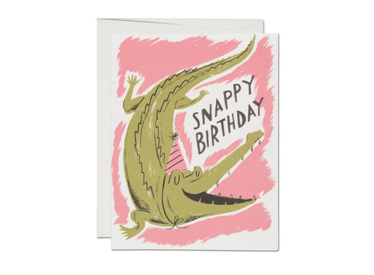 Red Cap Cards - Snappy Birthday Card