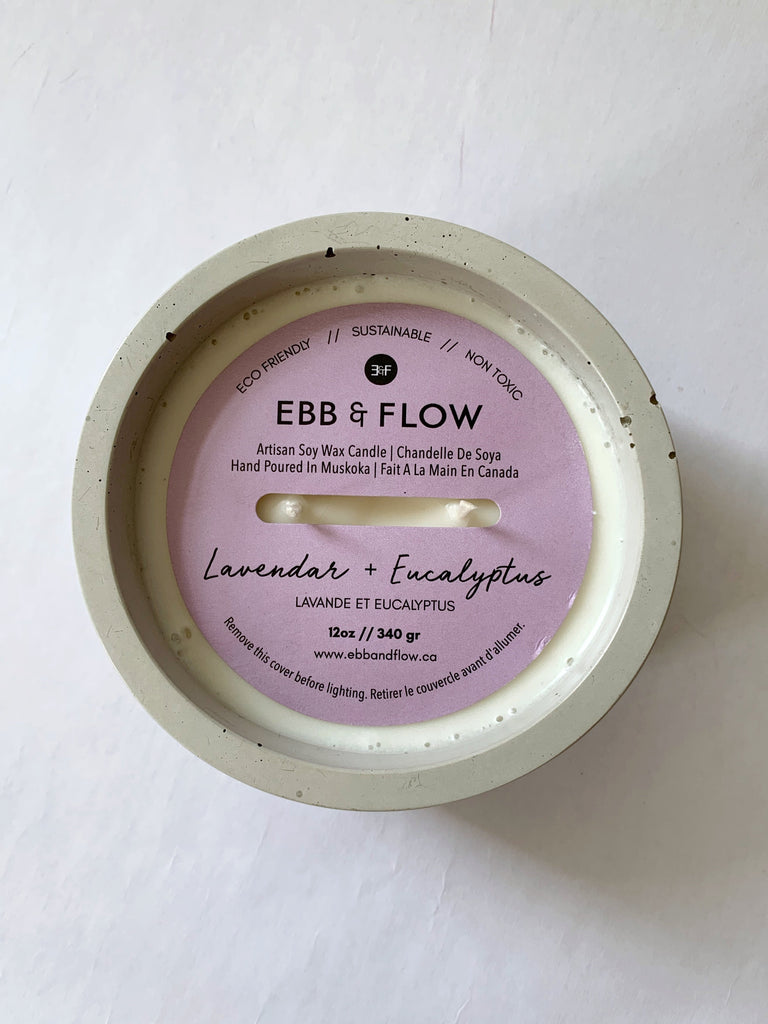 Ebb & Flow - Terrace Candle (Lavender + Eucalyptus)