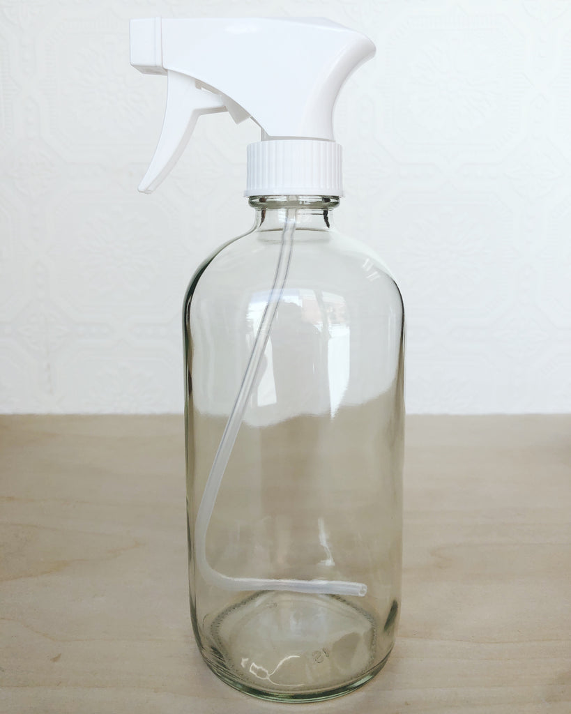 Main Supply - Empty SPRAY Top Glass Bottle 500ml