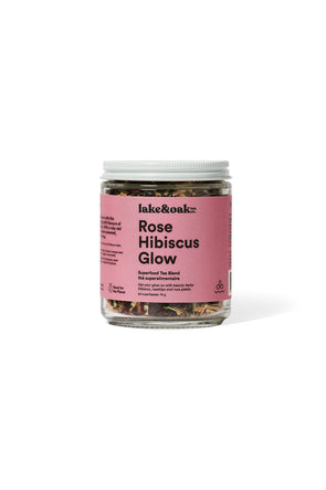 Lake & Oak - Rose Hibiscus Glow Tea Blend