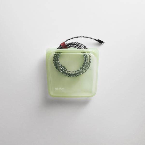 Stasher - Reusable Silicone Sandwich Bag (Green)