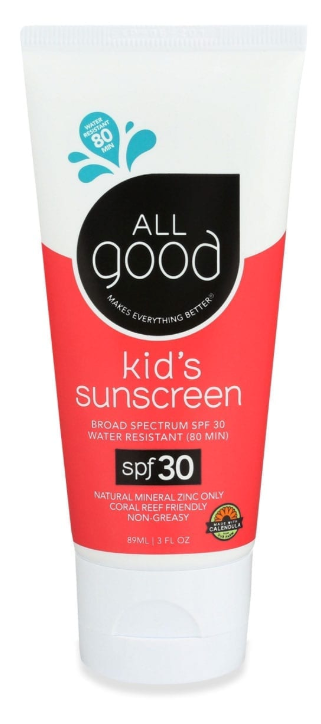 All Good - 30 SPF Kids Sunscreen Lotion (89ml)