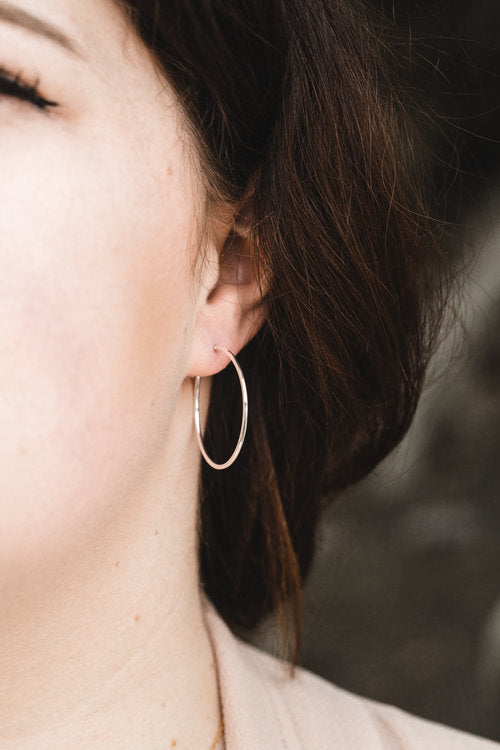Jen Ellis - Large Hoop Earrings