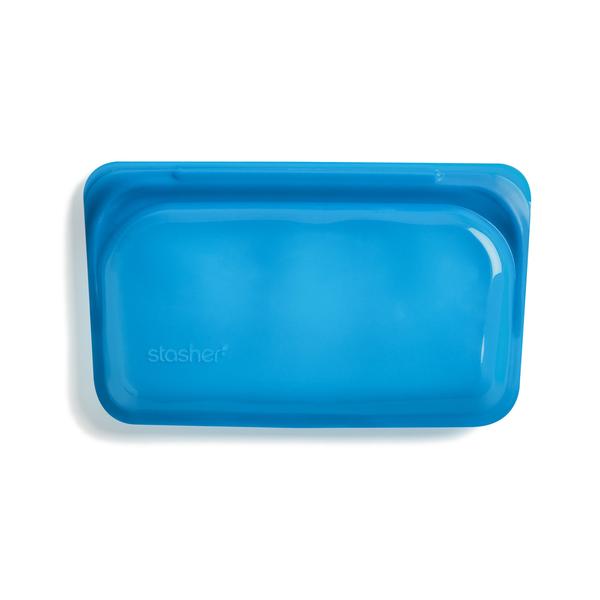 Stasher - Reusable Silicone Snack Bag (Blueberry)