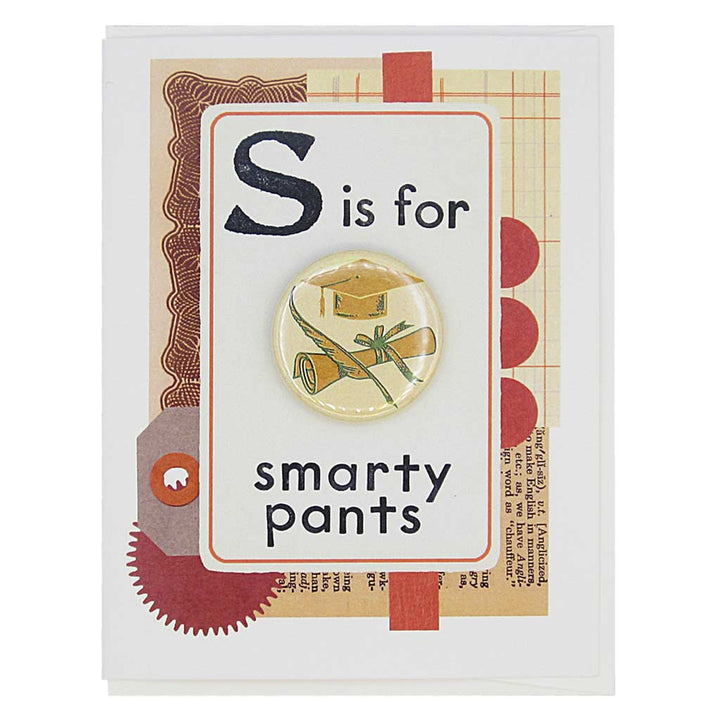 Regional Assembly of Text - Smartypants Button Card