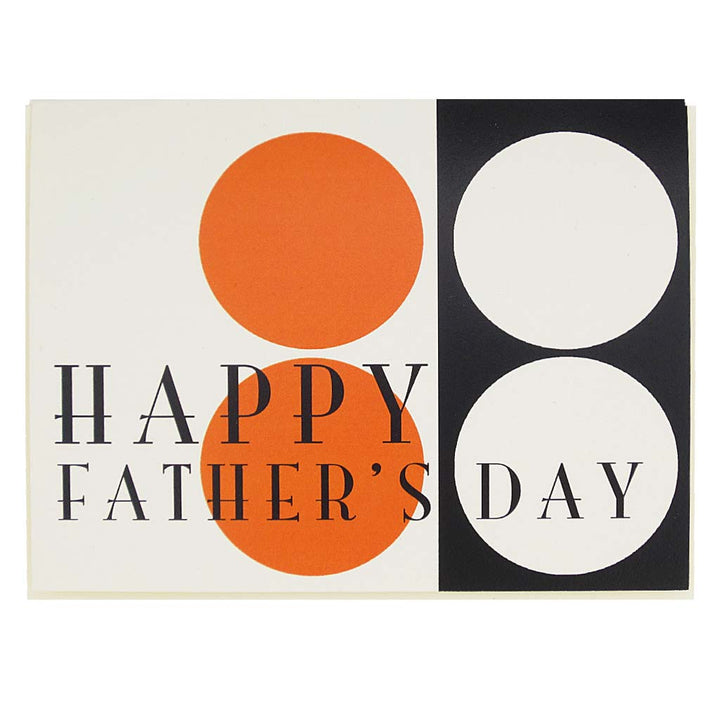Regional Assembly of Text - Geometric Father's Day Card