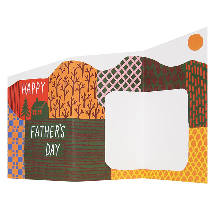Regional Assembly of Text - Father's Day Landscape Card