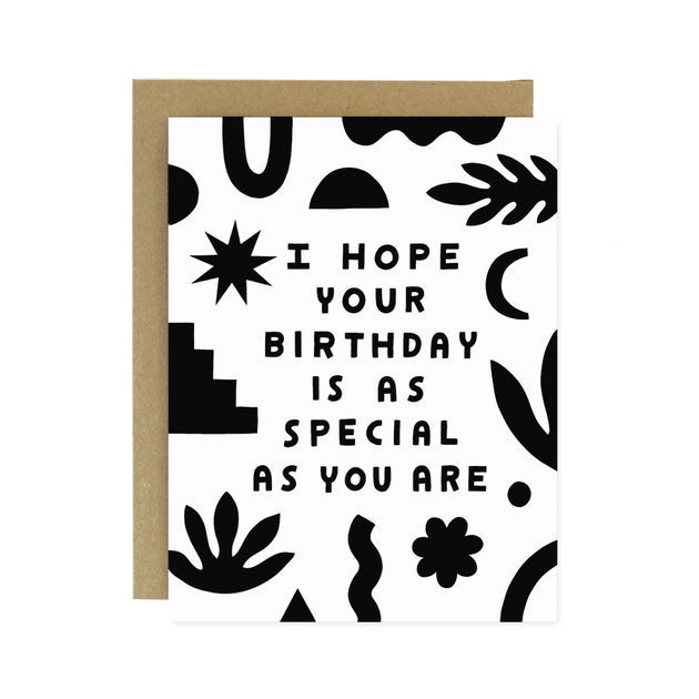 Worthwhile Paper - Special Birthday Card