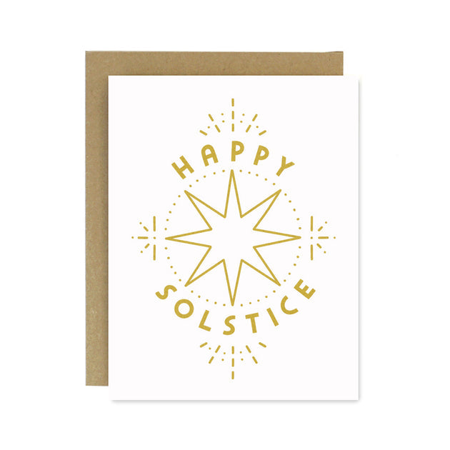 Worthwhile Paper - Happy Solstice Card