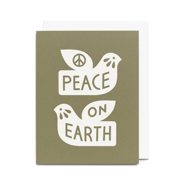 Worthwhile Paper - Peace on Earth Card