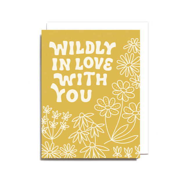 Worthwhile Paper - Wildly in Love With You Card