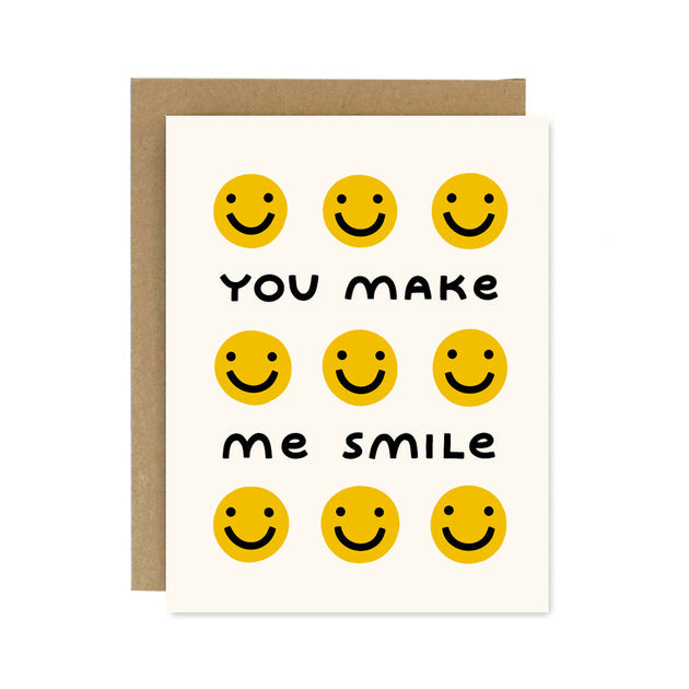 Worthwhile Paper - You Make Me Smile Card