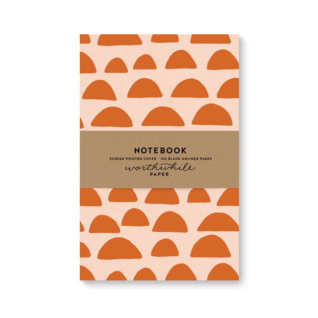 Worthwhile Paper - Sunrise Pattern Notebook (Blank)