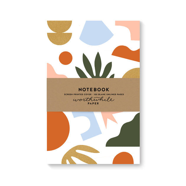 Worthwhile Paper - Shapes & Colours Notebook (Blank)