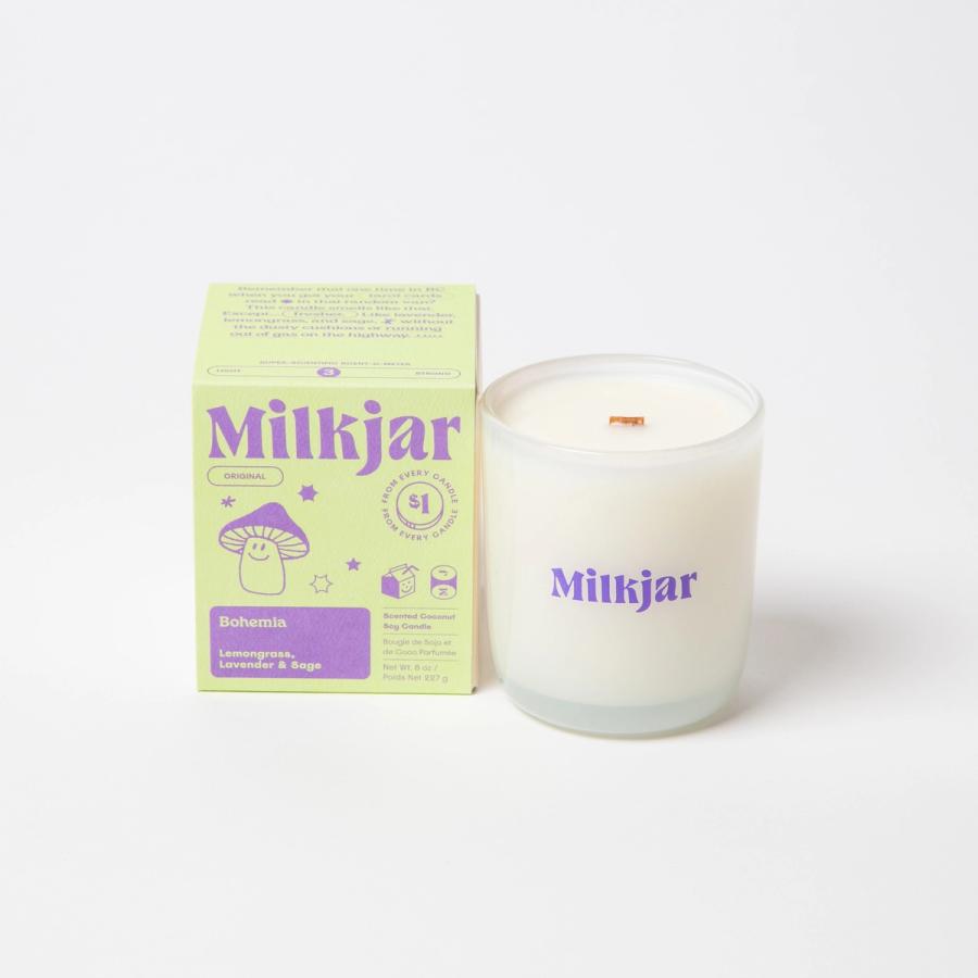 Milk Jar Candle Co. - *NEW* Bohemia Candle