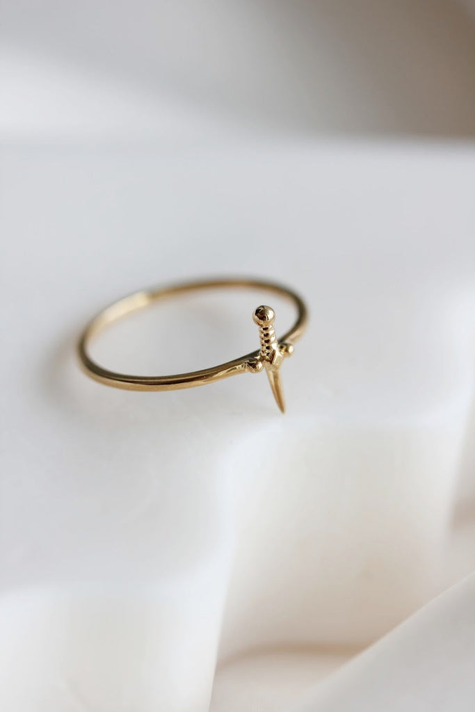Little Gold - Blow to the Heart Ring