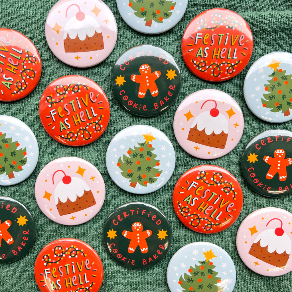 Maddy Young - Holiday Buttons