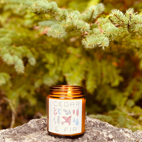 My Weekend is Booked - Cedar & Fir Natural Soy Candle