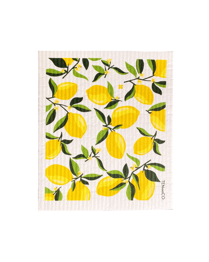 Ten and Co - Citrus Lemon Sponge Cloth