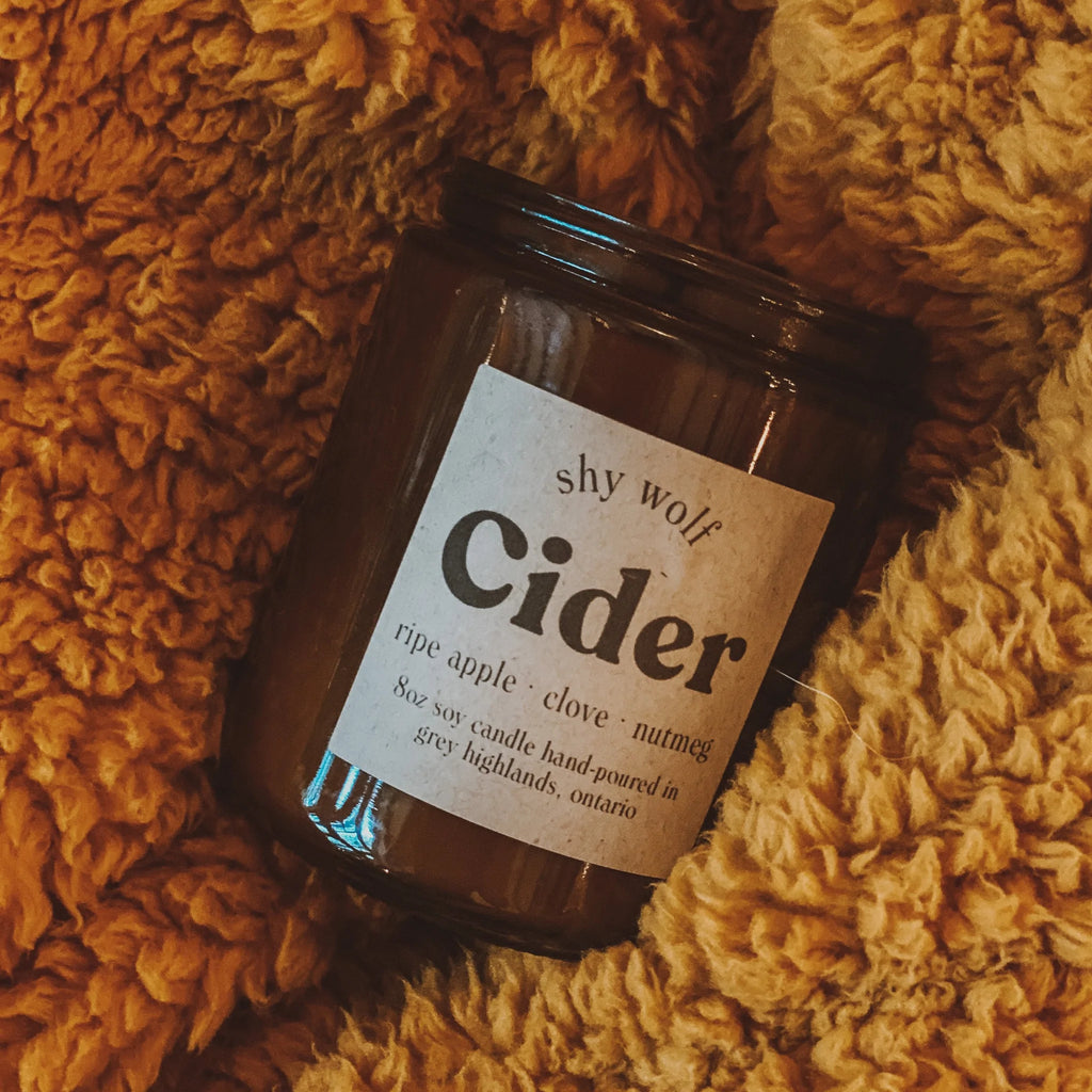 Shy Wolf - Cider Candle