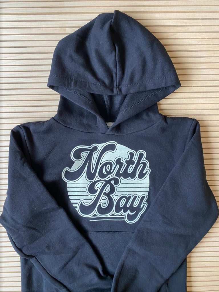 The FARM - NB CHILD/YOUTH Hoodie (Ivory on Black)