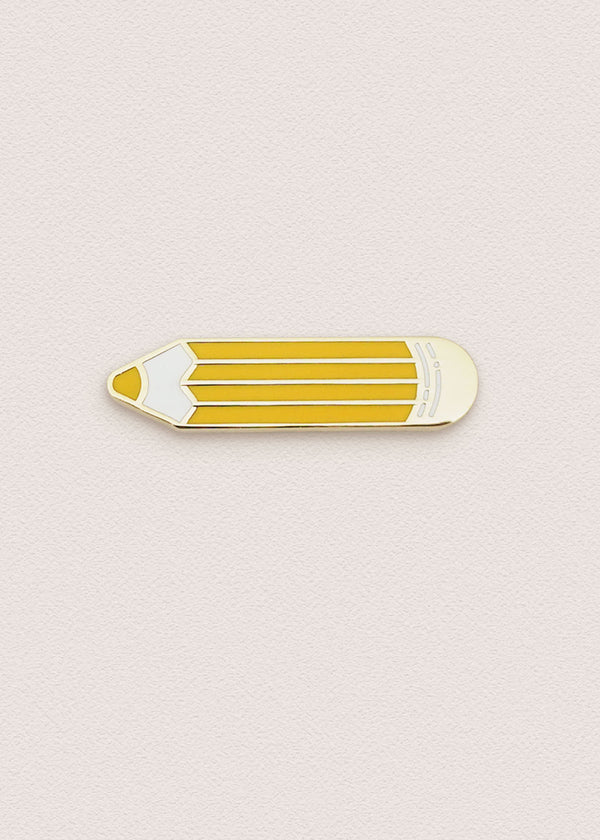 Ivycdraws - Yellow Pencil Enamel Pin