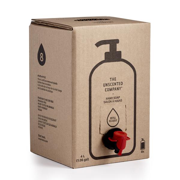 Unscented Company - Hand Soap 4L Refill Box