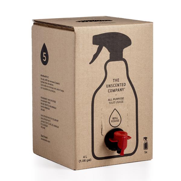 Unscented Company - All-Purpose Cleaner 4L Refill Box